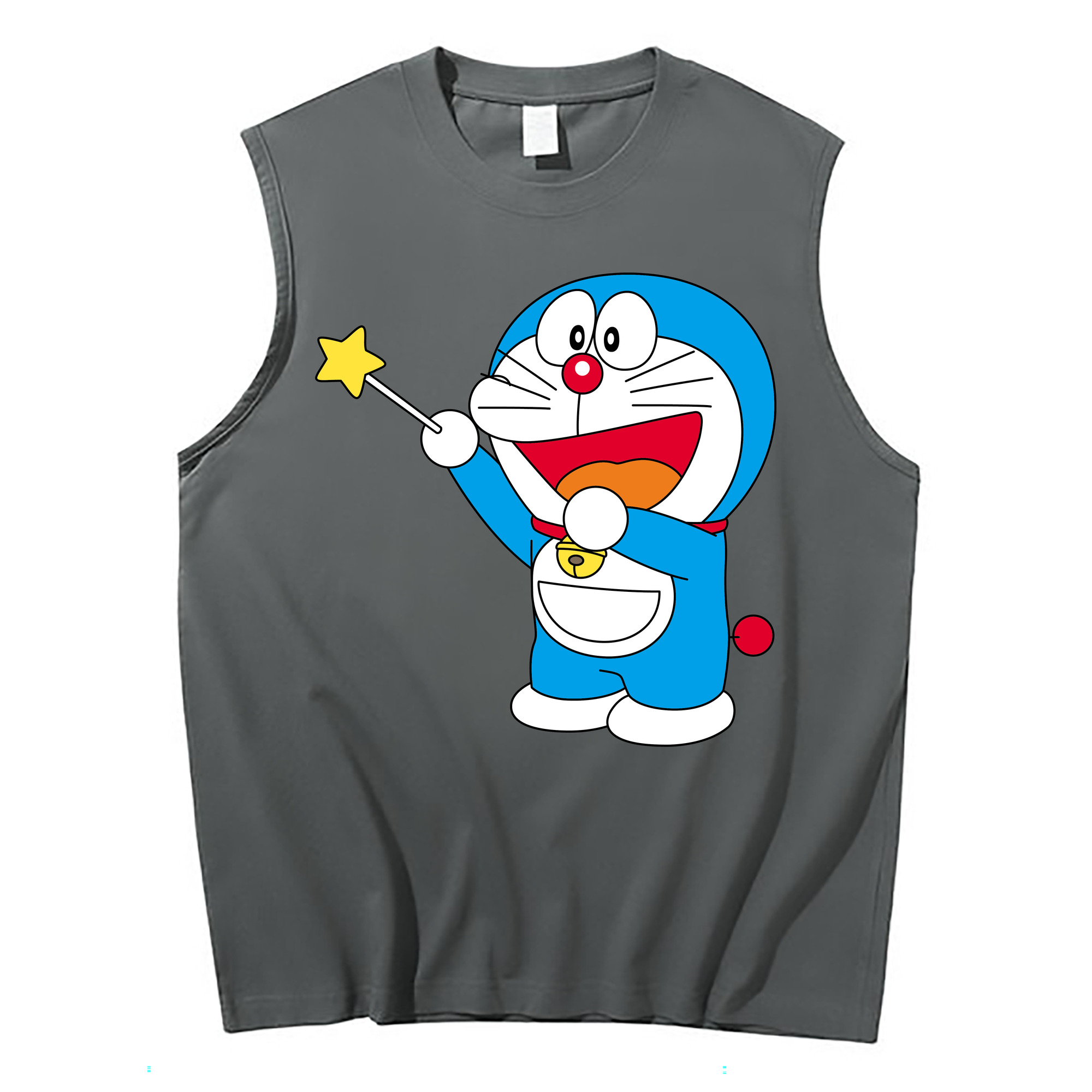 （画像用） ドラえもん Doraemon コットン100％タンクトップ（フロントプリント）